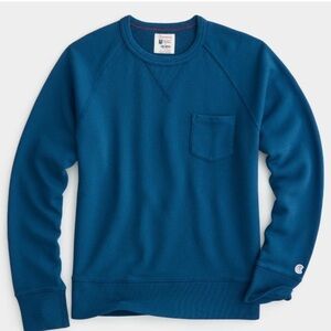 Brand New w/Tags Todd Snyder x Champion Fleece Lined Crew. Dark Teal - Large.